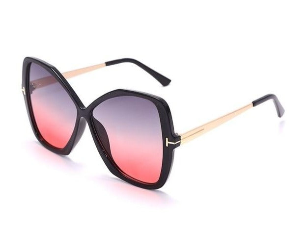 Calanovella Oversized Sunglasses Women Designer Classic Big Shades