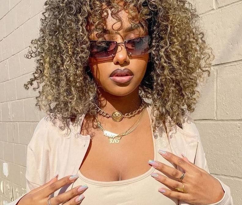 Calanovella Rectangle Sunglasses Designer Retro Cool Punk Sun Glasses UV400