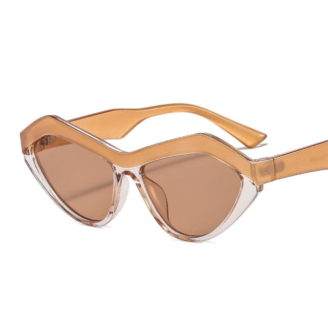 Calanovella Vintage Cat Eye Sunglasses Women Vintage Retro Small