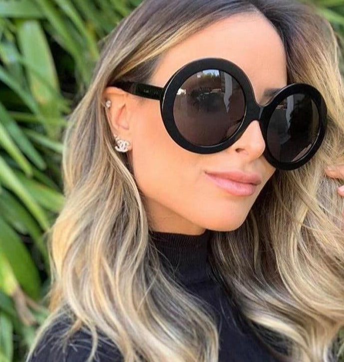 Calanovella Oversized Classic Big Round Sunglasses UV400