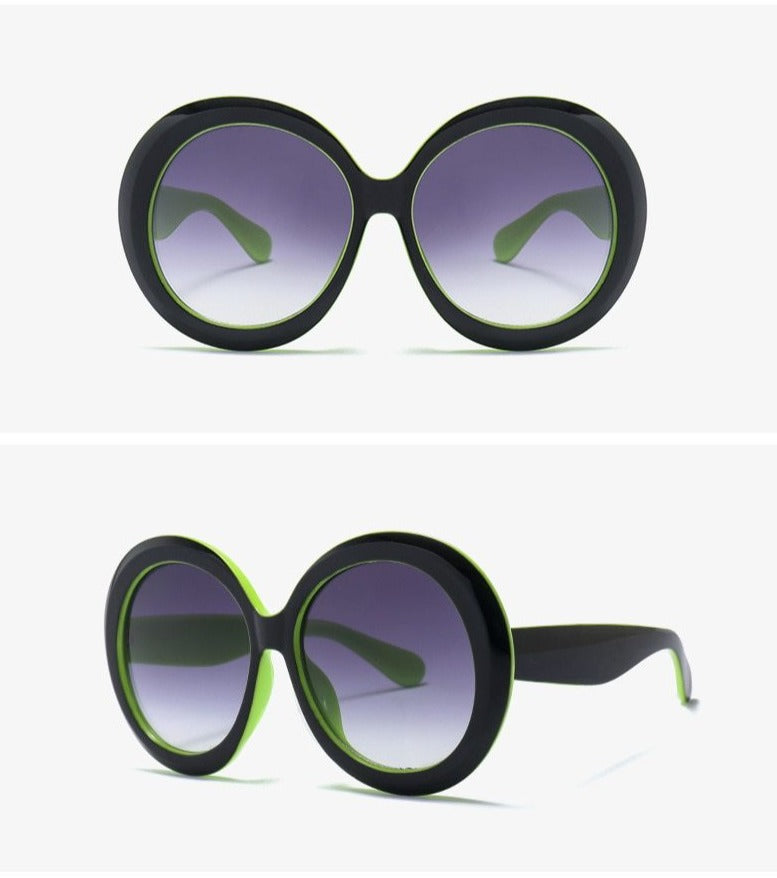 Calanovella Oversized Classic Big Round Sunglasses UV400