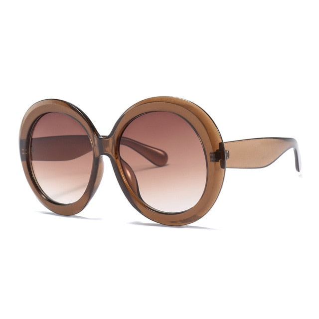 Calanovella Oversized Classic Big Round Sunglasses UV400