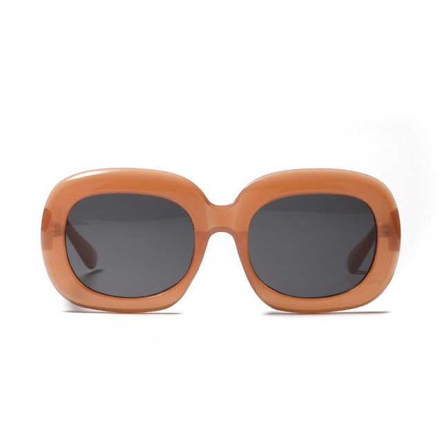 Calanovella Classic Retro Square Sunglasses Women Brand Vintage Travel Small Rectangle Sun Glasses For Female Oculos Lunette De Soleil Femm