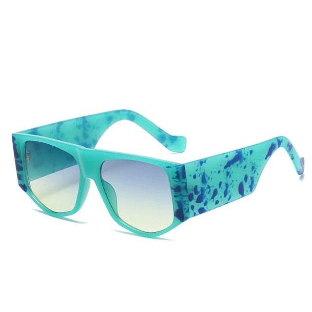 Calanovella Retro Square Sunglasses Women Brand Designer Sun Glasses