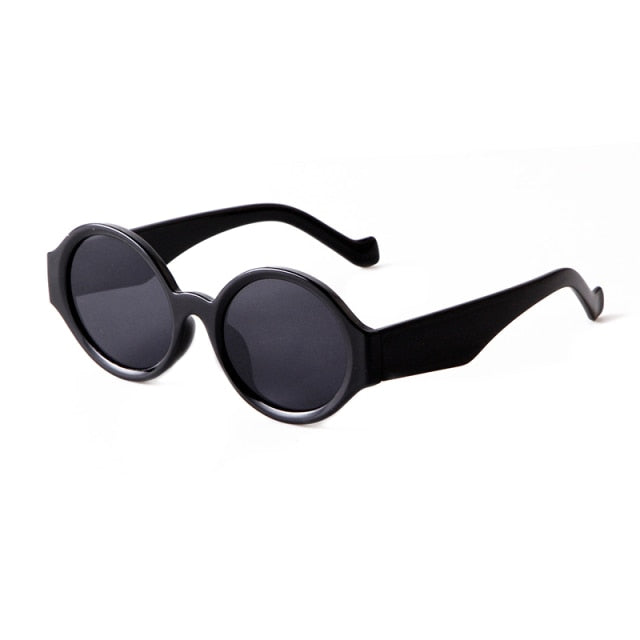 Calanovella Classic Retro Round Oval Sunglasses