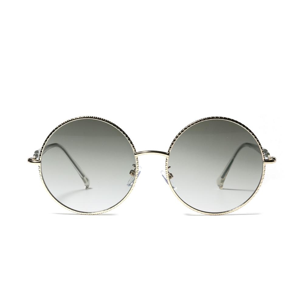Calanovella Round Sunglasses Vintage Classic Design Fashion Eyewear