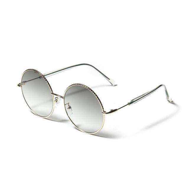 Calanovella Round Sunglasses Vintage Classic Design Fashion Eyewear
