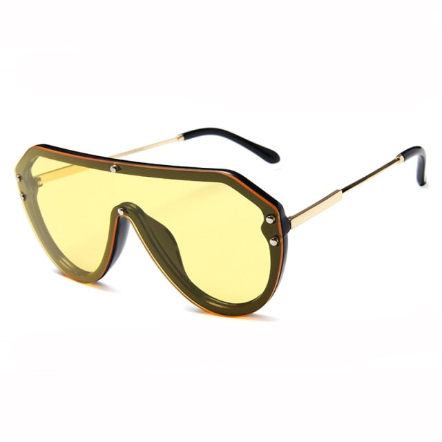 Calanovella Oversized Square Sunglasses Men Women Designer Sun Glasses