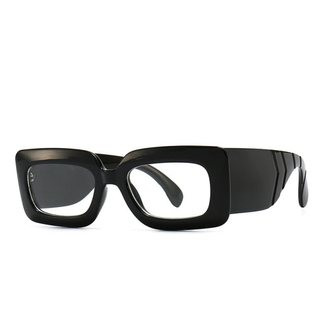 Calanovella Wide Frame Square Rectangle Sunglasses UV400