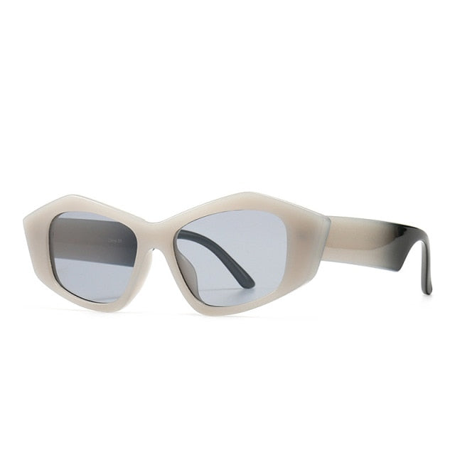 Calanovella Retro Punk Sunglasses Women Men Small Frames Eyeglasses