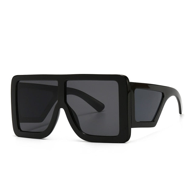 Calanovella Large Oversized Square Wide Arm Sunglasses UV400