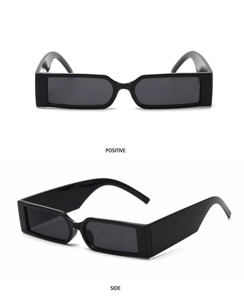 Calanovella Stylish Cool Punk Rectangle Sunglasses UV400