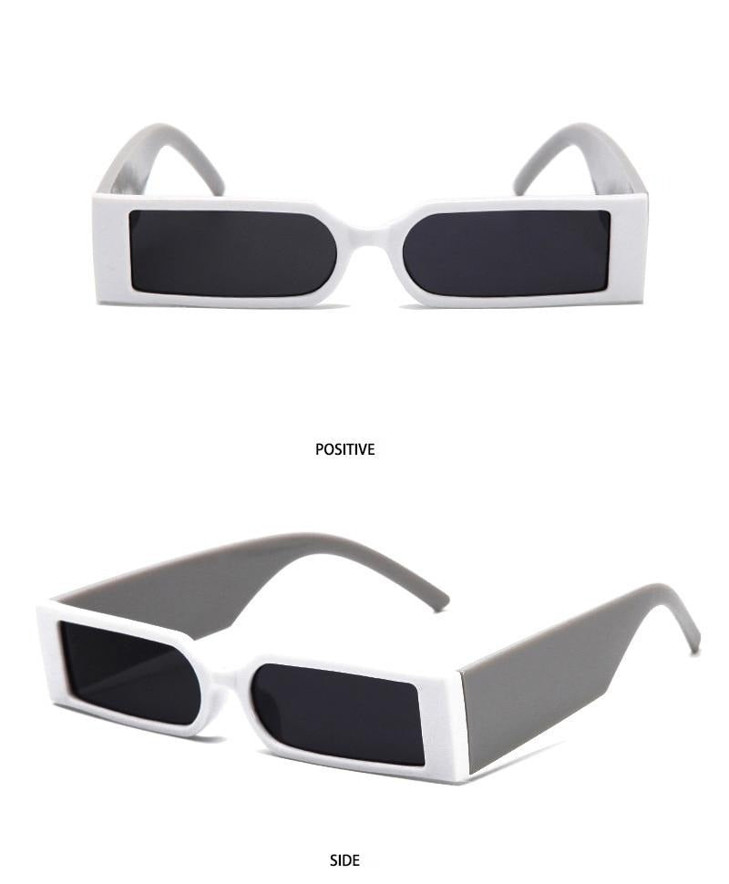 Calanovella Stylish Cool Punk Rectangle Sunglasses UV400