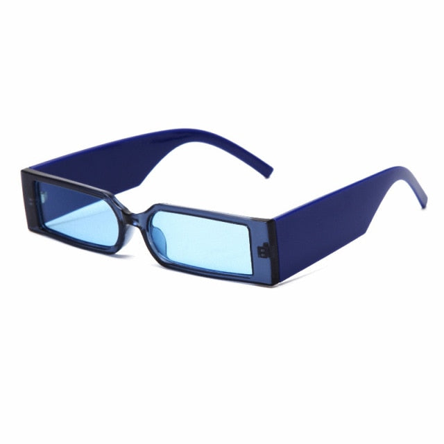 Calanovella Stylish Cool Punk Rectangle Sunglasses UV400