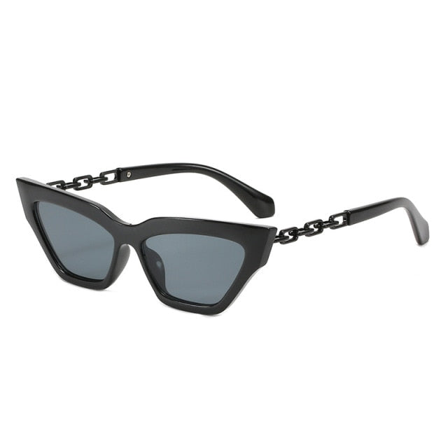 Calanovella Retro Cat Eye Sunglasses Women Vintage Brand Designer