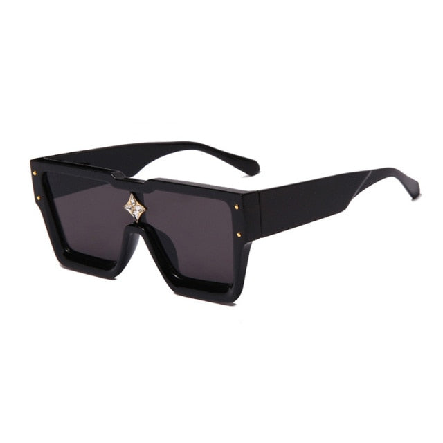 Calanovella New Trendy Oversized Square Sunglasses UV400