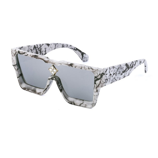 Calanovella New Trendy Oversized Square Sunglasses UV400