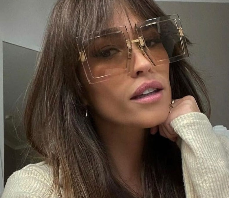 Calanovella Square Vintage Sunglasses Women Sexy Retro Small Fashion Sun Glasses Brand Designer Eyeglasses Eyewear Female Oculos