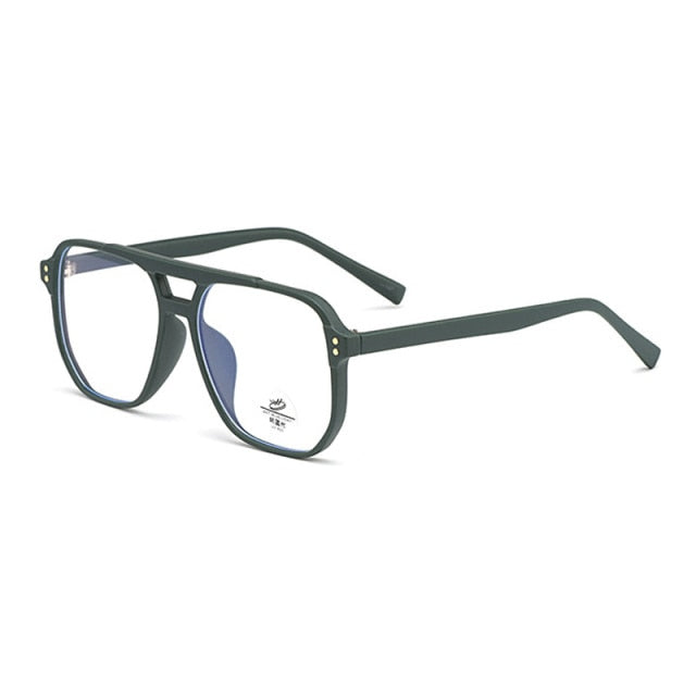 Calanovella Anti Blue Light TR90 Retro Rivets Stylish Glasses Frames