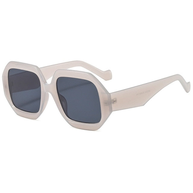 Calanovella Women Luxury Brand Square Sunglasses Ladies Vintage