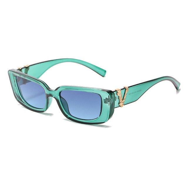 Calanovella Cool Small Rectangle Sunglasses UV400