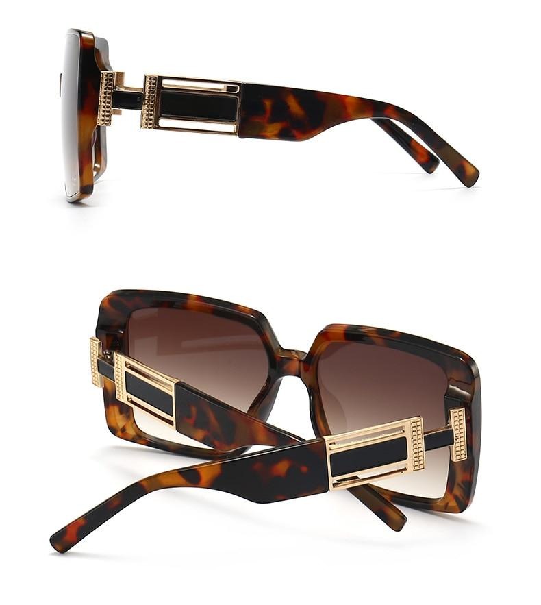 Calanovella Oversized Square Sunglasses UV400