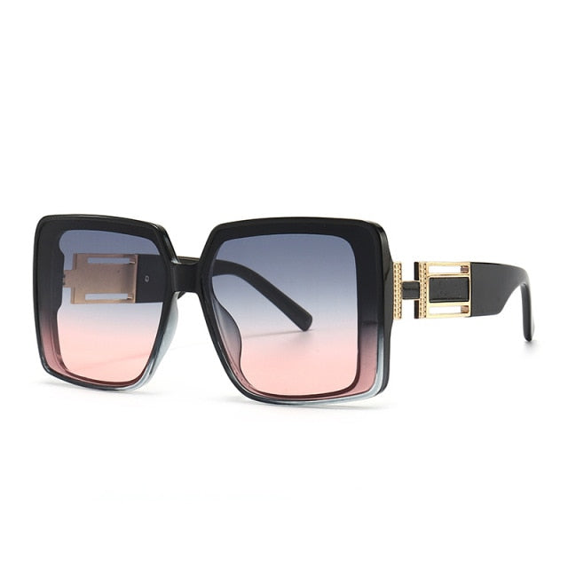 Calanovella Oversized Square Sunglasses UV400