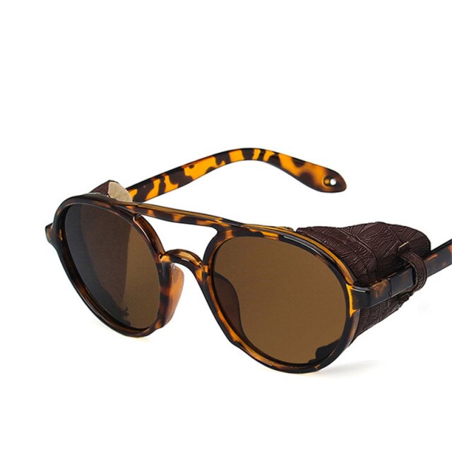 Calanovella Luxury Punk Sunglasses Men Vintage Glasses for Men Women