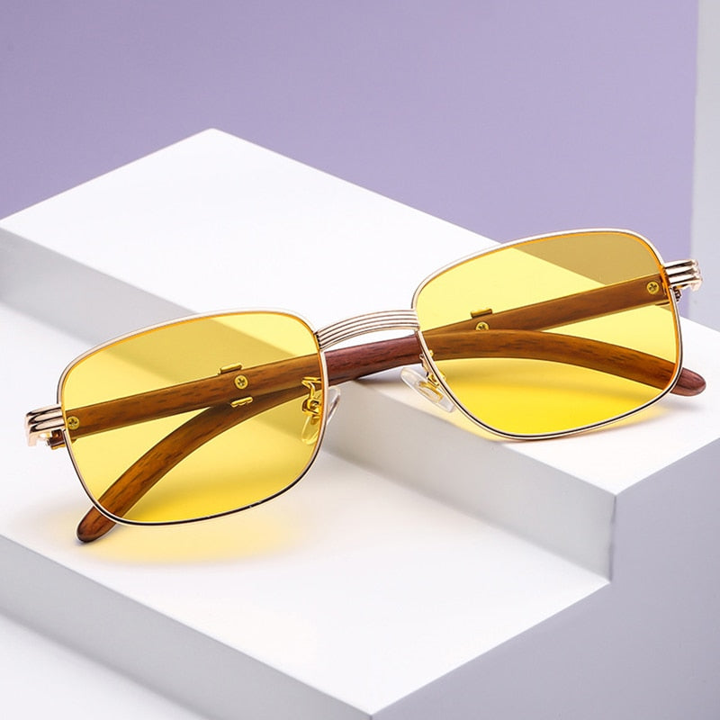 Calanovella Cool Square Rectangle Sunglasses UV400
