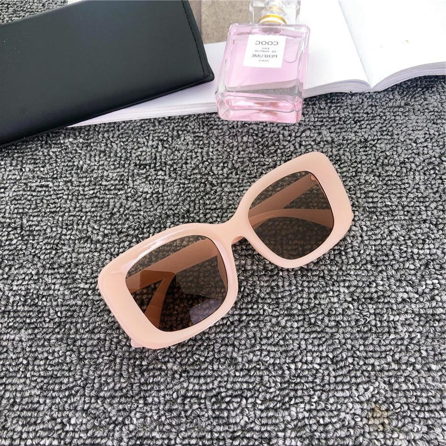 Calanovella Stylish Big Chunky Square Sunglasses UV400