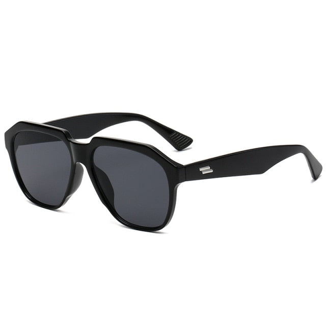 Calanovella Men Pilot Sunglasses Luxury Brand Designer Steampunk Sun Glasses Men UV400 Driving Shades Women Punk Eyewear Retro Male Oculos