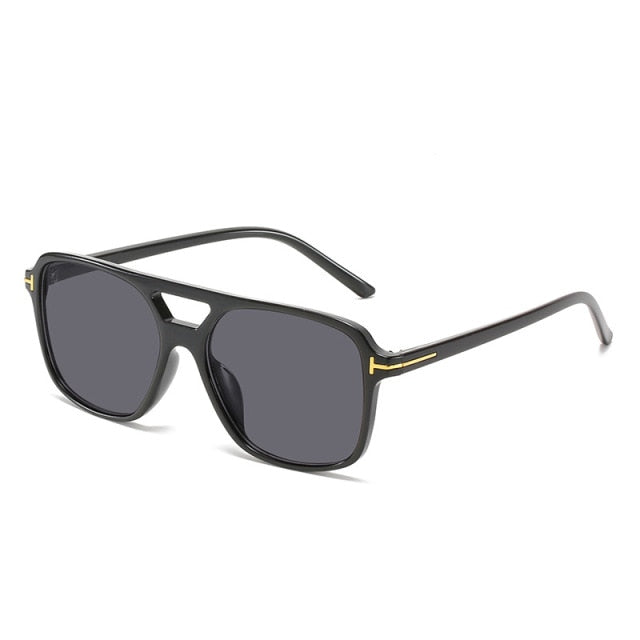 Calanovella Retro Oversized Square Sunglasses Women Men New Fashion