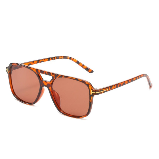 Calanovella Retro Oversized Square Sunglasses Women Men New Fashion