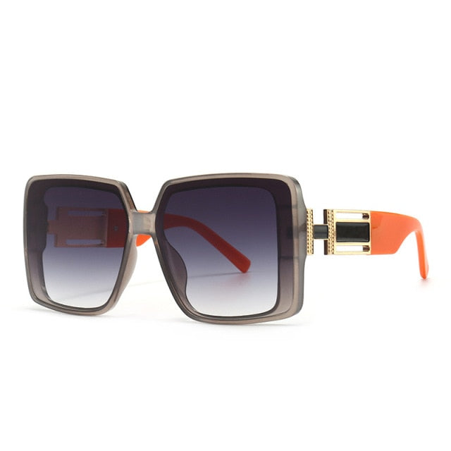 Calanovella Square Sunglasses Women Luxury Brand Designer Vintage Sun