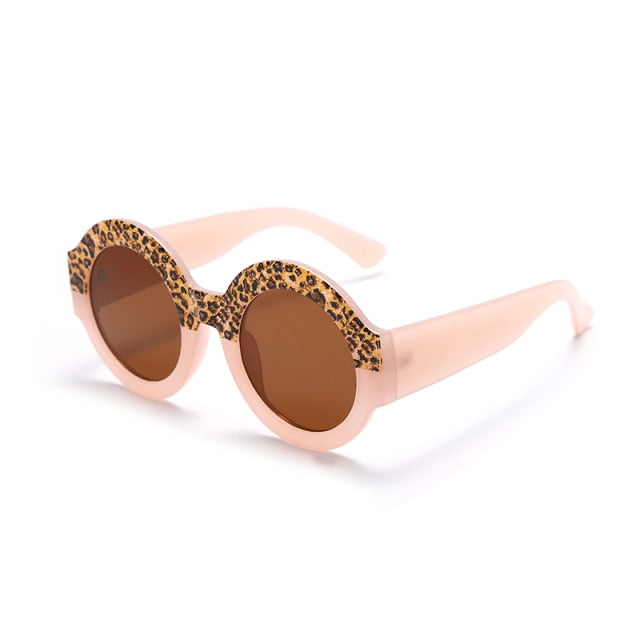 Calanovella New Round Sunglasses Women Punk Oversized Sun Glasses Men