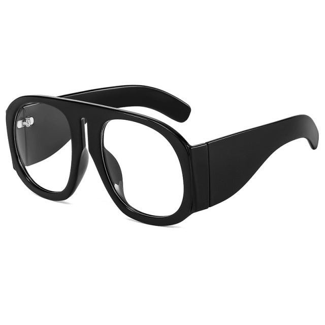 Calanovella Oversized Round Sunglasses Women Brand Designer Trending Men Gradient Glasses UV400