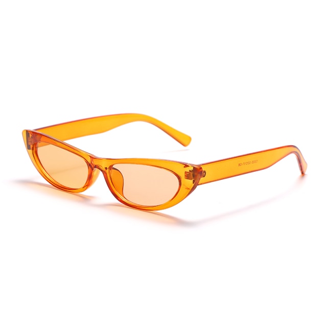 Calanovella Cat Eye Sunglasses Women Men Punk Sun Glasses UV400 Driving Shades Small Retro Ladies Candy Color Fashion Eyewear Gafas De Sol