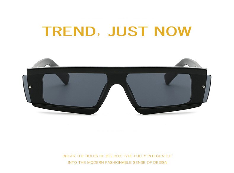 Calanovella One Lens Steam Punk Sunglasses Cool Men Women Brand Designer Fashion Shades UV400 Vintage One Piece Sun Glasses Eyewear