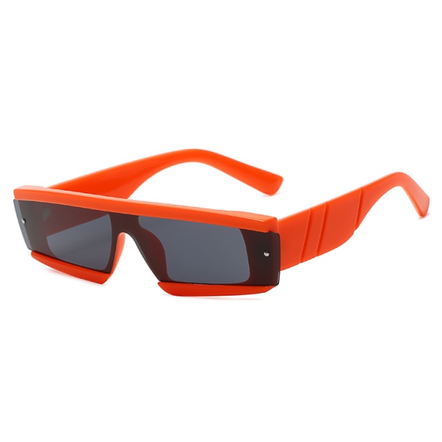 Calanovella One Lens Steam Punk Sunglasses Cool Men Women Brand Designer Fashion Shades UV400 Vintage One Piece Sun Glasses Eyewear