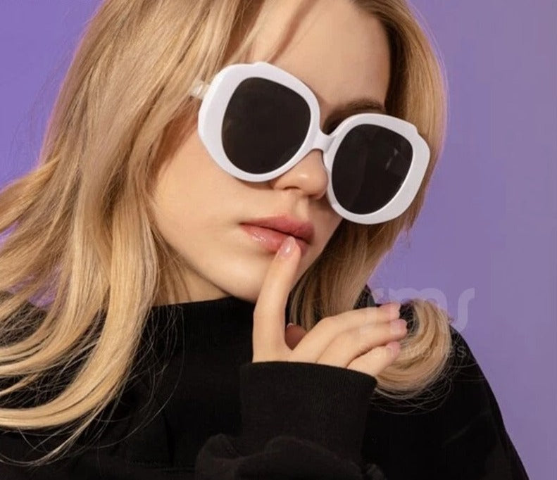 Calanovella New Square Sunglasses Women Oversized Steampunk Sun Glasses Men UV400 Driving Gradient Shades Vintage Goggle Eyewears