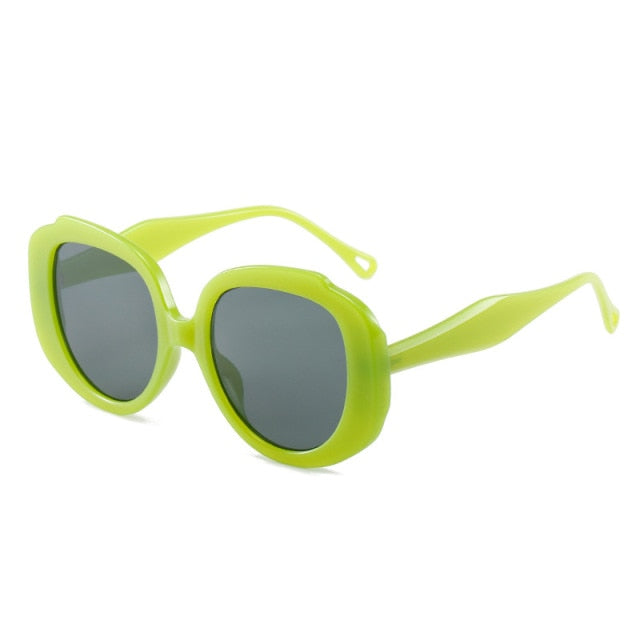 Calanovella New Square Sunglasses Women Oversized Steampunk Sun Glasses Men UV400 Driving Gradient Shades Vintage Goggle Eyewears