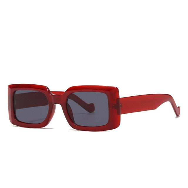 Calanovella Square Rectangle Sunglasses Women Men Luxury Brand