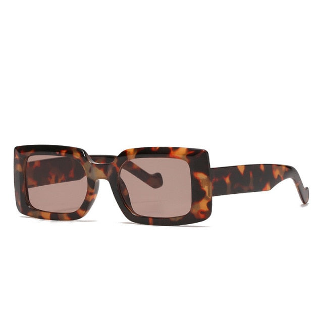 Calanovella Square Rectangle Sunglasses Women Men Luxury Brand