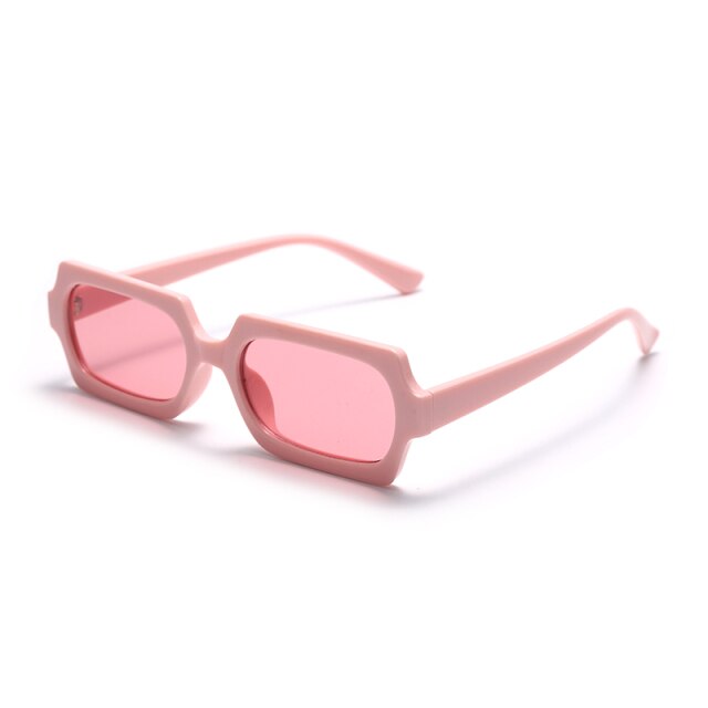 Calanovella Retro Rectangle Sunglasses Women Vintage Small Square Sun