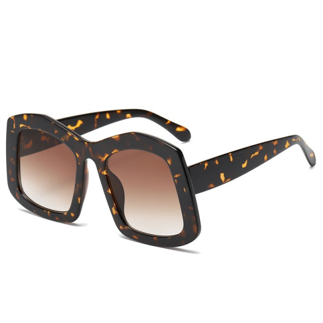 Calanovella Trendy Oversized Sunglasses Women Luxury Brand Designer