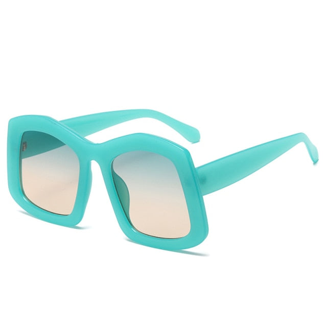 Calanovella Trendy Oversized Sunglasses Women Luxury Brand Designer