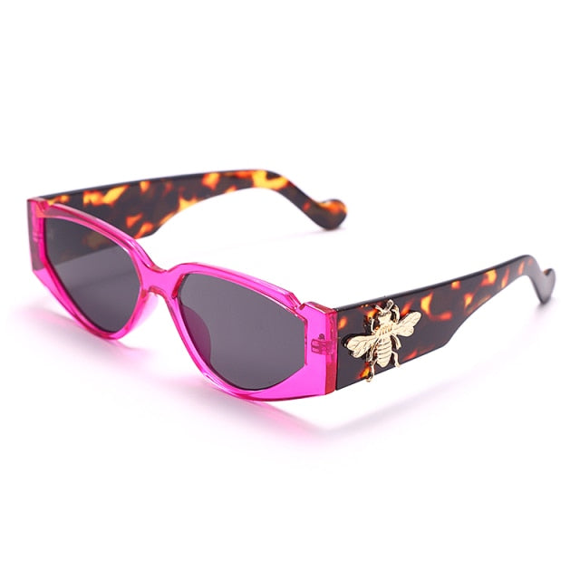 Calanovella Steampunk Cat Eye Sunglasses Women Luxury Brand Designer