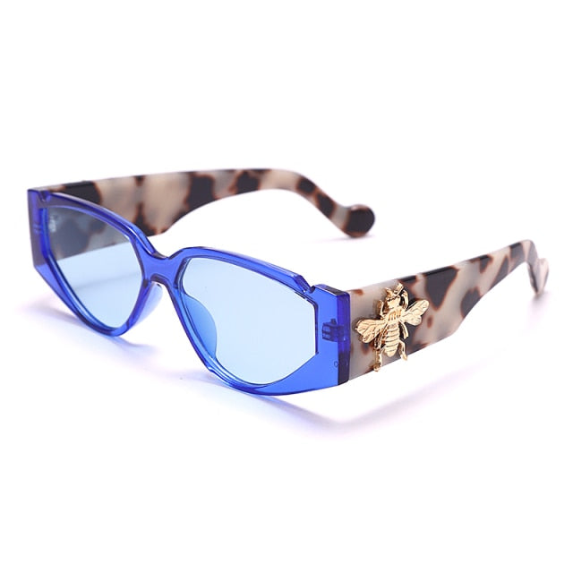 Calanovella Steampunk Cat Eye Sunglasses Women Luxury Brand Designer