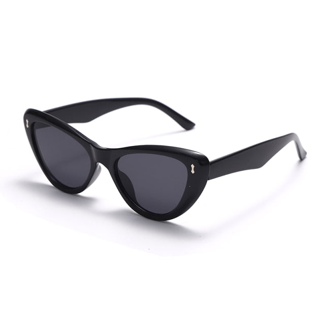 Calanovella Cat Eye Women Sunglasses Men Punk Sun Glasses UV400 Shades