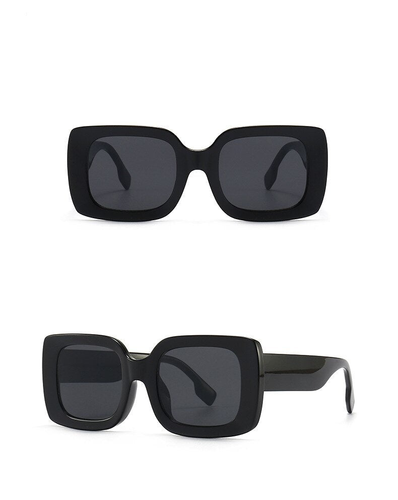Calanovella Oversized Square Sunglasses Women Luxury Brand Designer Men Vintage Sun Glasses UV400 Goggle Shades Big Frame Ladies Eyewear